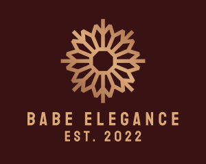 Elegant Flower Boutique  logo design