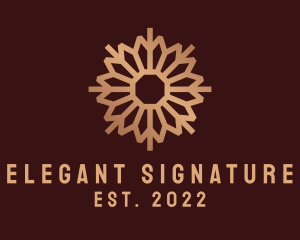 Elegant Flower Boutique  logo design