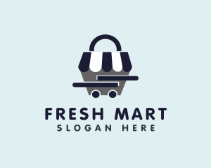 Shopping Cart Market logo design