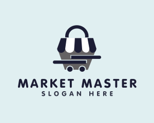 Shopping Cart Market logo design