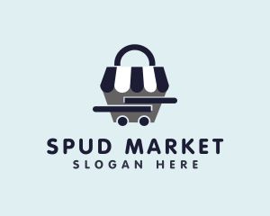 Shopping Cart Market logo design