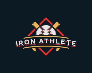 Baseball Sports Varsity logo design