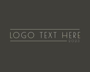 Minimalist Company Business logo