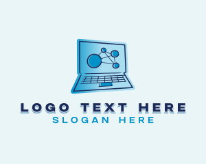 Software Programming Laptop logo design
