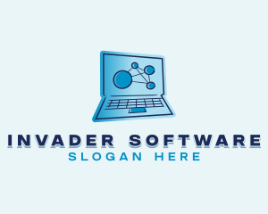 Software Programming Laptop logo design