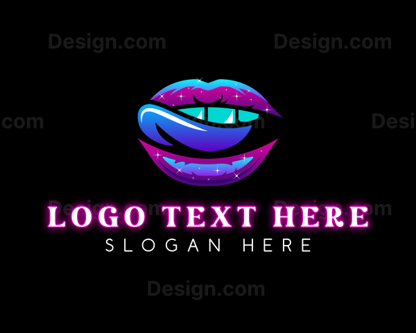 Naughty Erotic Tongue Logo