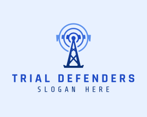 Tower Signal Telecommunication logo design