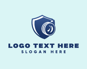 Surveillance Camera Shield  Logo