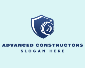 Surveillance Camera Shield  logo design