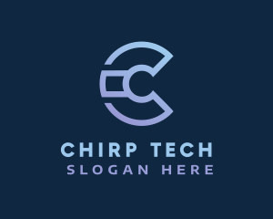 Modern C Technology logo design