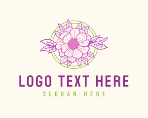 Flower Florist Bouquet  logo