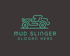 Minimalist Jeep Vehicle logo