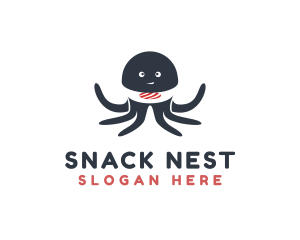 Octopus Sushi Restaurant  logo design