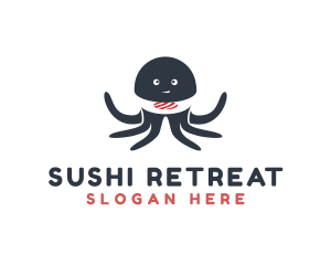 Octopus Sushi Restaurant  logo design