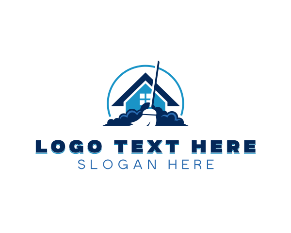 Deep Clean logo example 1