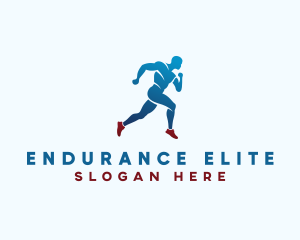 Sports Marathon Runner logo