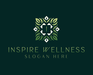 Organic Wellness Garden logo design