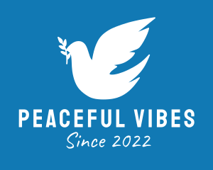 Peace Dove Christianity  logo design