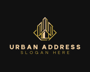 Urban Residential Contractor logo design