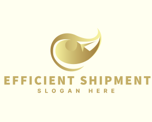 Paper Plane Forwarding Shipment logo