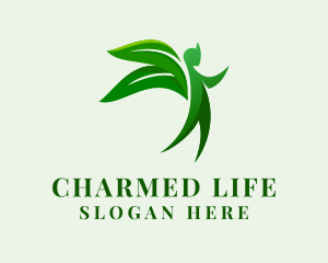 Leaf Nature Fairy logo