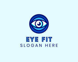 Blue Eye Optometry logo design