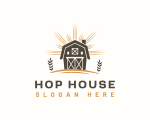 Barn House Farm logo design