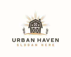 Barn House Farm logo design