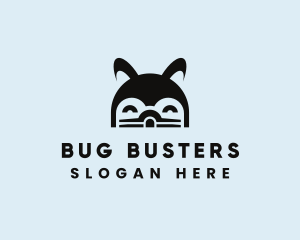 Cute Bee Insect logo design