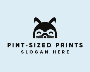 Cute Bee Insect logo