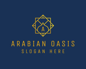 Arabic Mosque Pattern logo design