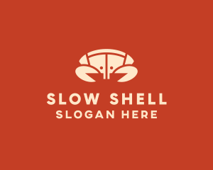 Seafood Crab Shell logo design