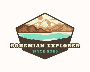 Mountain Lake  Explorer logo design