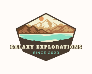 Mountain Lake  Explorer logo design