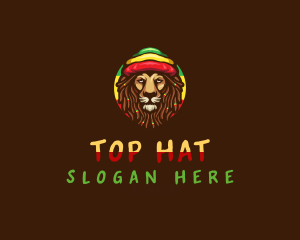 Wild Jamaican Lion logo design