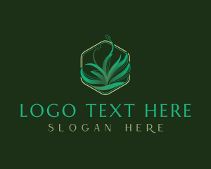 Grass Landscape Gardening Logo