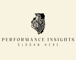 Illinois Saxophone Performer logo