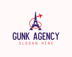 Paris Travel Agency logo design