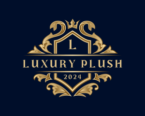 Luxury Crown Ornament logo design