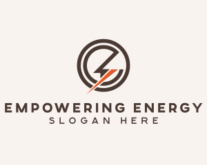 House Power Electricity logo design