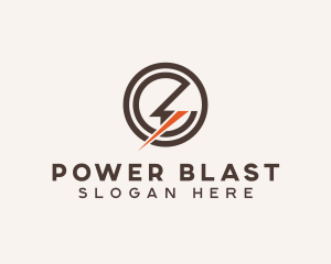 House Power Electricity logo design