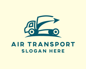 Arrow Truck Delivery logo design