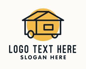 Trailer House Construction  Logo