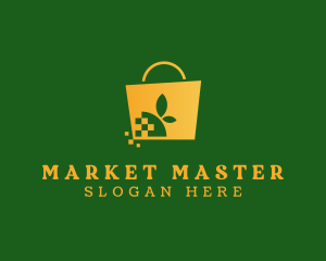 Grocery Shopping Market logo design