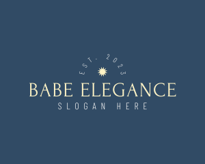 Elegant Minimalist Boutique logo design