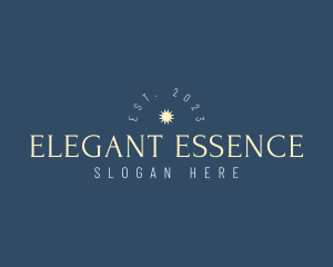 Elegant Minimalist Boutique logo design