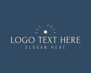 Elegant Minimalist Boutique logo design