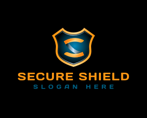 Tech Shield Crest logo
