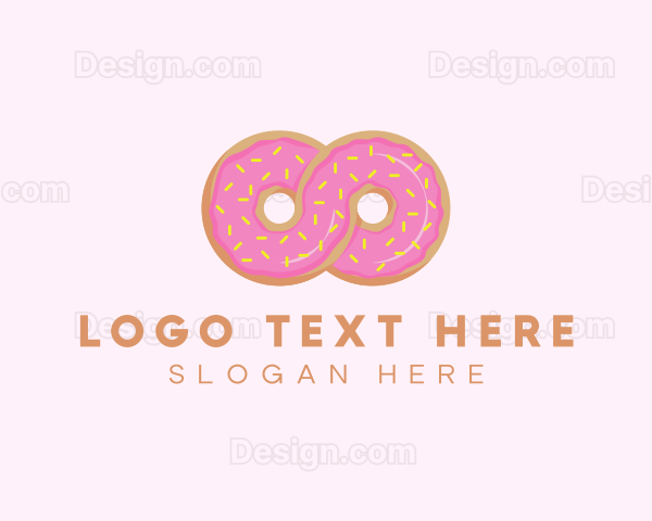 Infinite Donut Sprinkles Logo