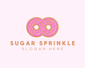 Infinite Donut Sprinkles logo design